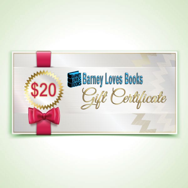 Barney Loves Books Gift Certificate - $20